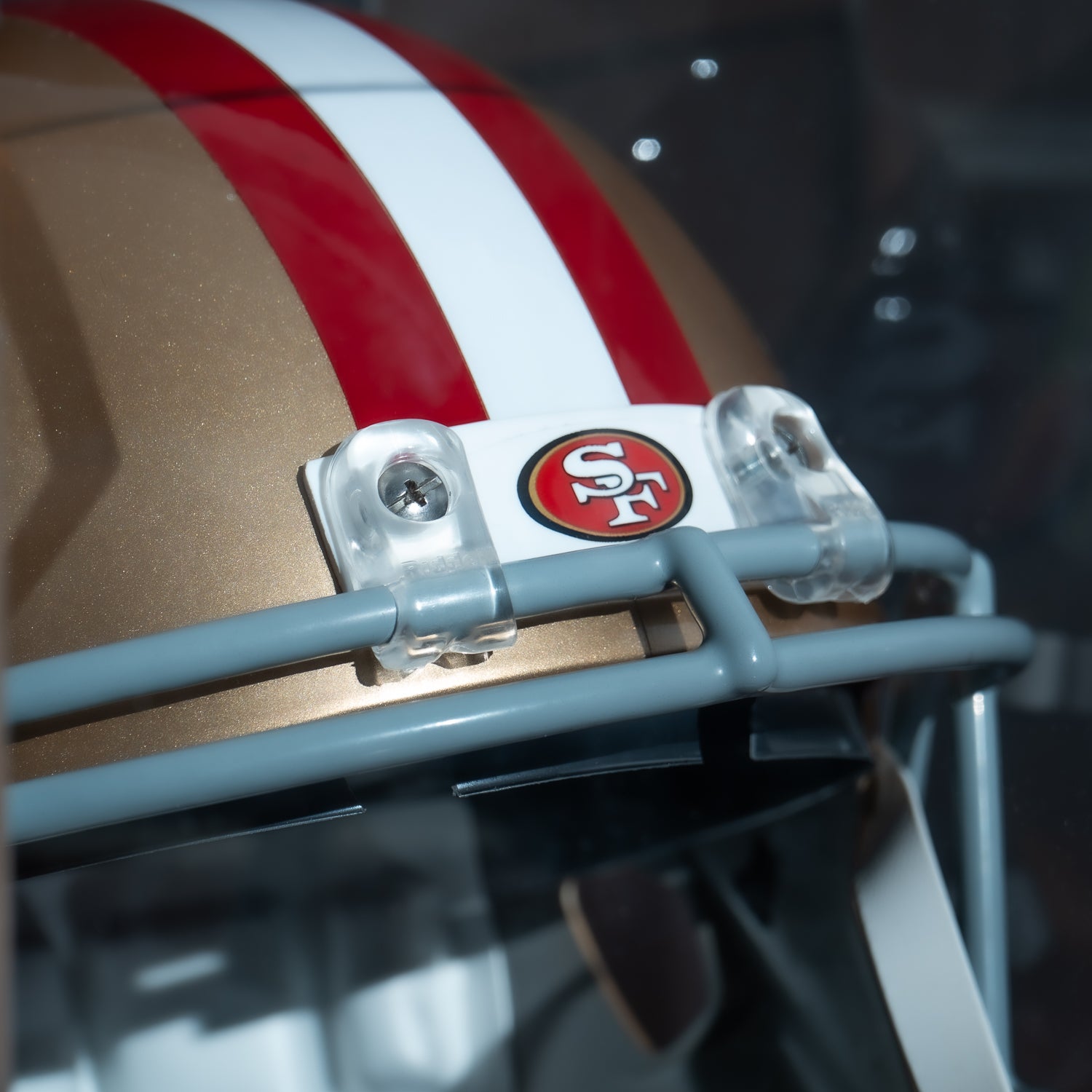 Casco Speed Réplica Firmado Brock Purdy- San Francisco 49ers
